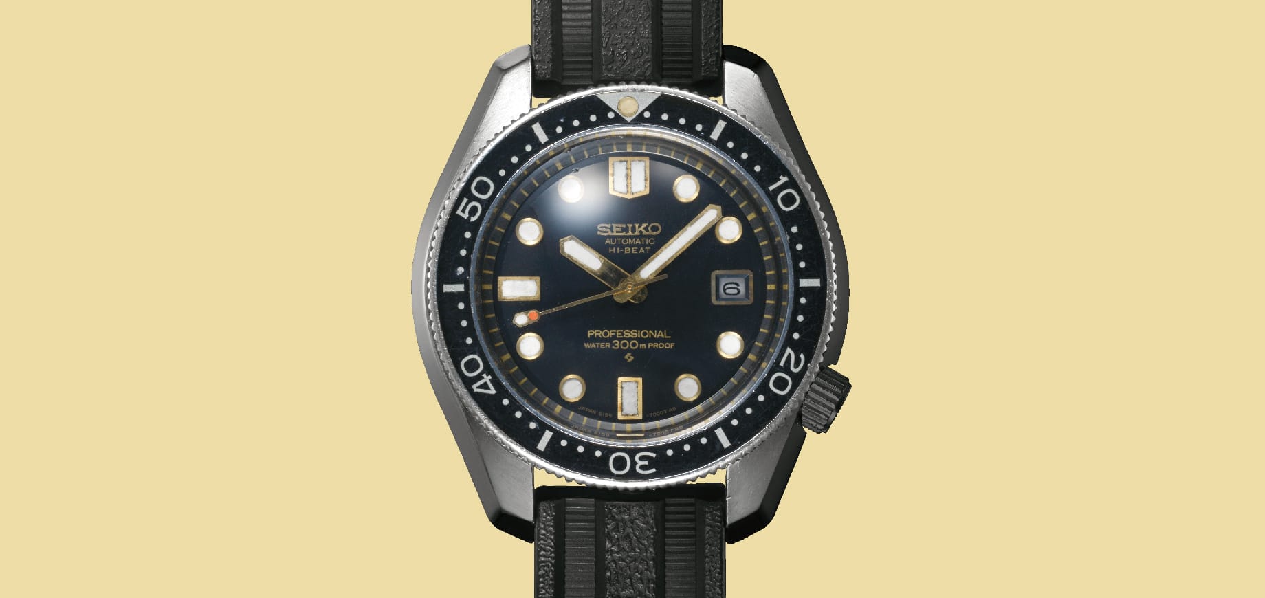 1968 300m water-resistant diver's watch | Seiko Design 140