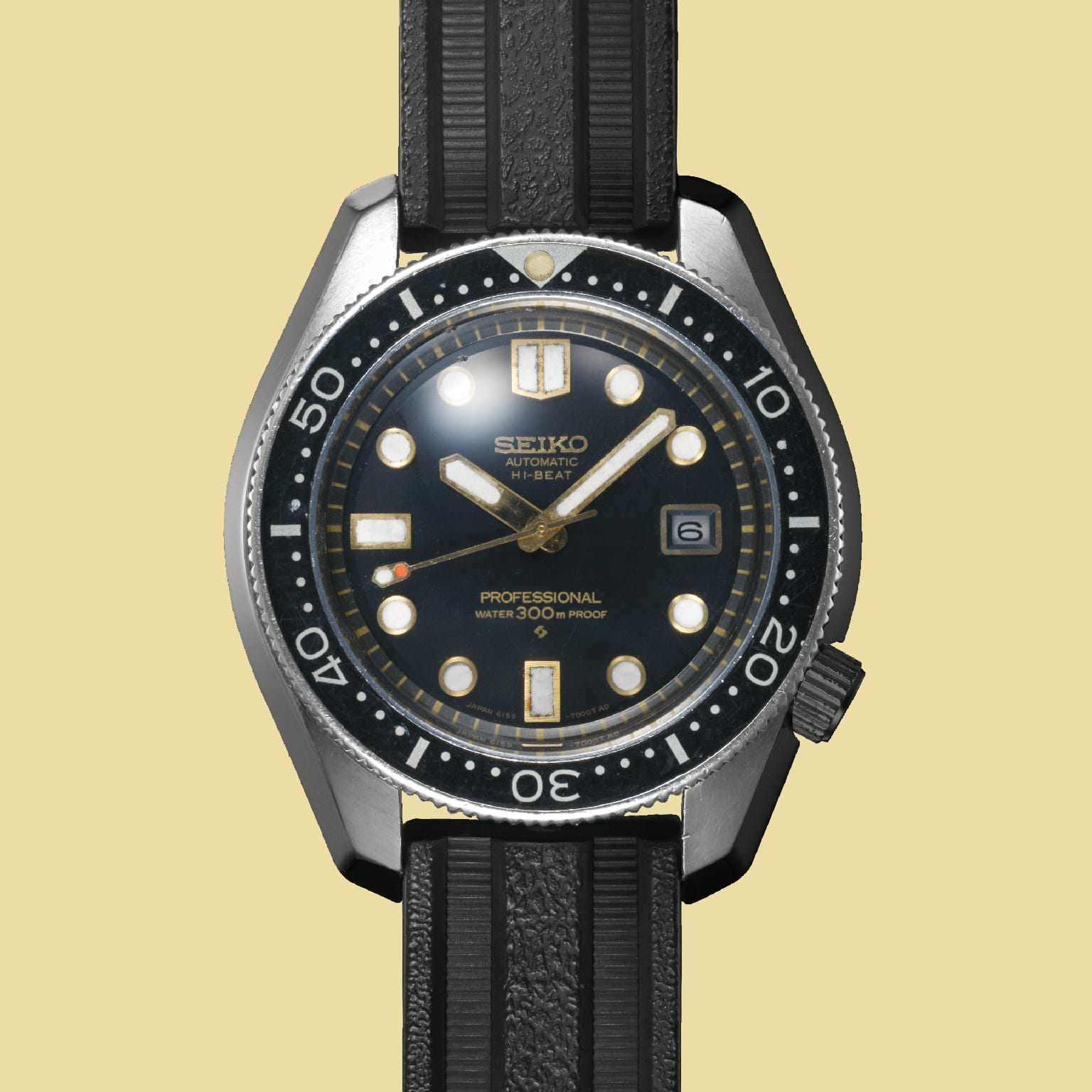 1968 300m water-resistant diver's watch | Seiko Design 140