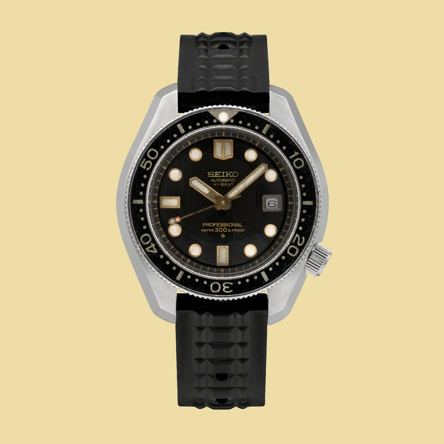 1968 300m water-resistant diver's watch | Seiko Design 140