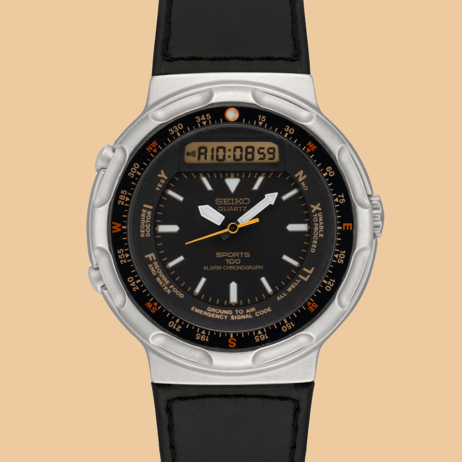 1984 The Field Master, designed to perform in the extreme cold. | Seiko  Design 140