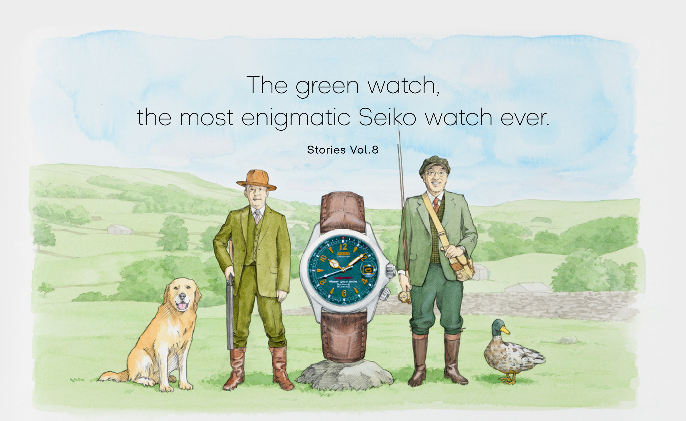 Vol.8 The green watch, the most enigmatic Seiko watch ever.