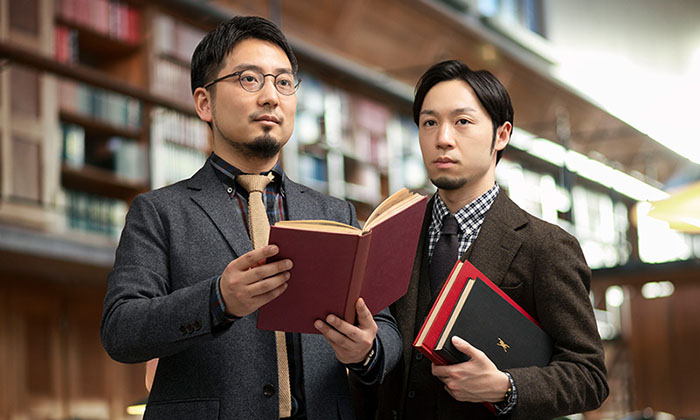 Photo of Takumi Kishino and Junpei Matsue