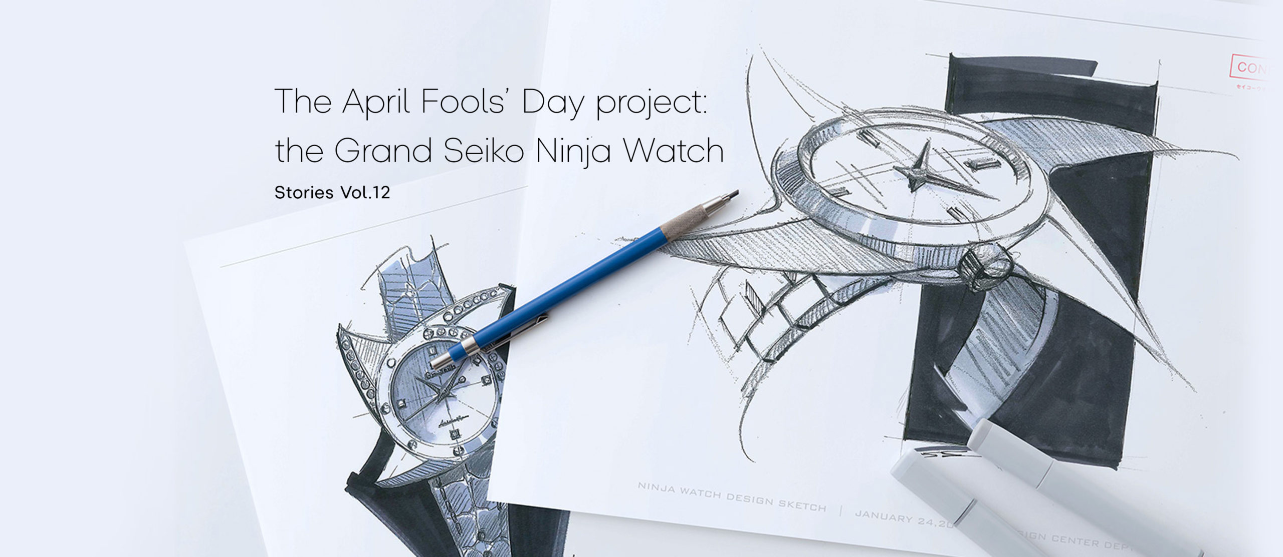 Vol.12 The April Fools’ Day project: the Grand Seiko Ninja Watch