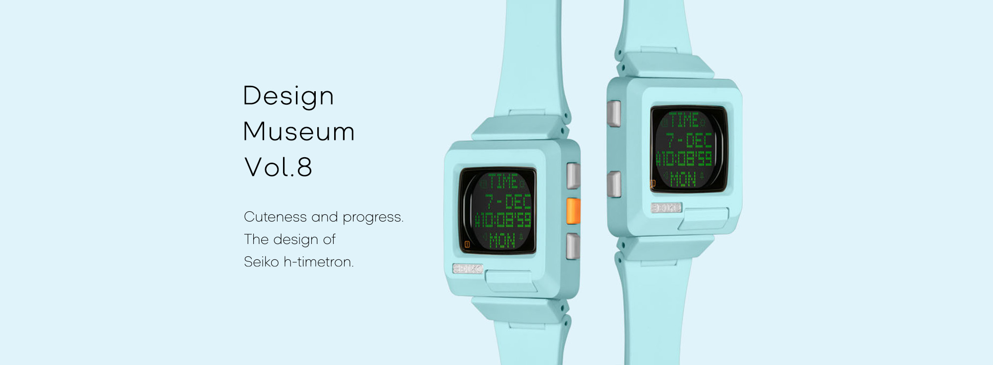  Cuteness and progress. The design of Seiko h-timetron. | by Seiko  watch design