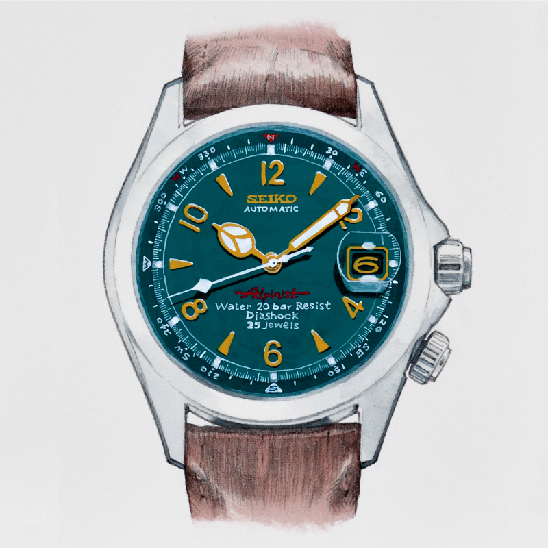  The green watch, the most enigmatic Seiko watch ever. | by Seiko  watch design