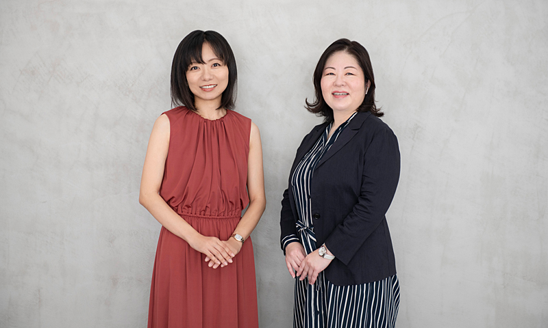 Photo of Rumi Tanaka and Maika Sasaki