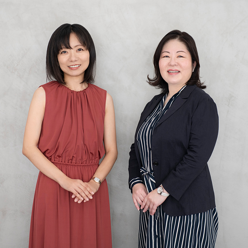 Photo of Rumi Tanaka and Maika Sasaki