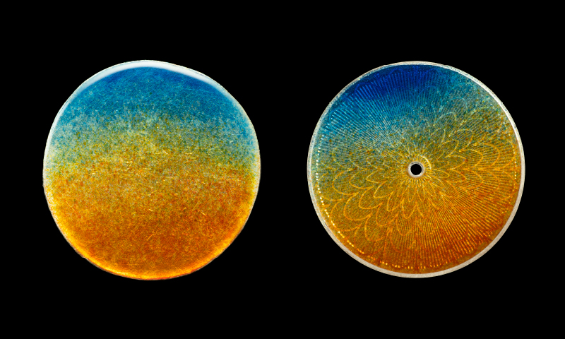 Photo comparison of enamel-based gradation