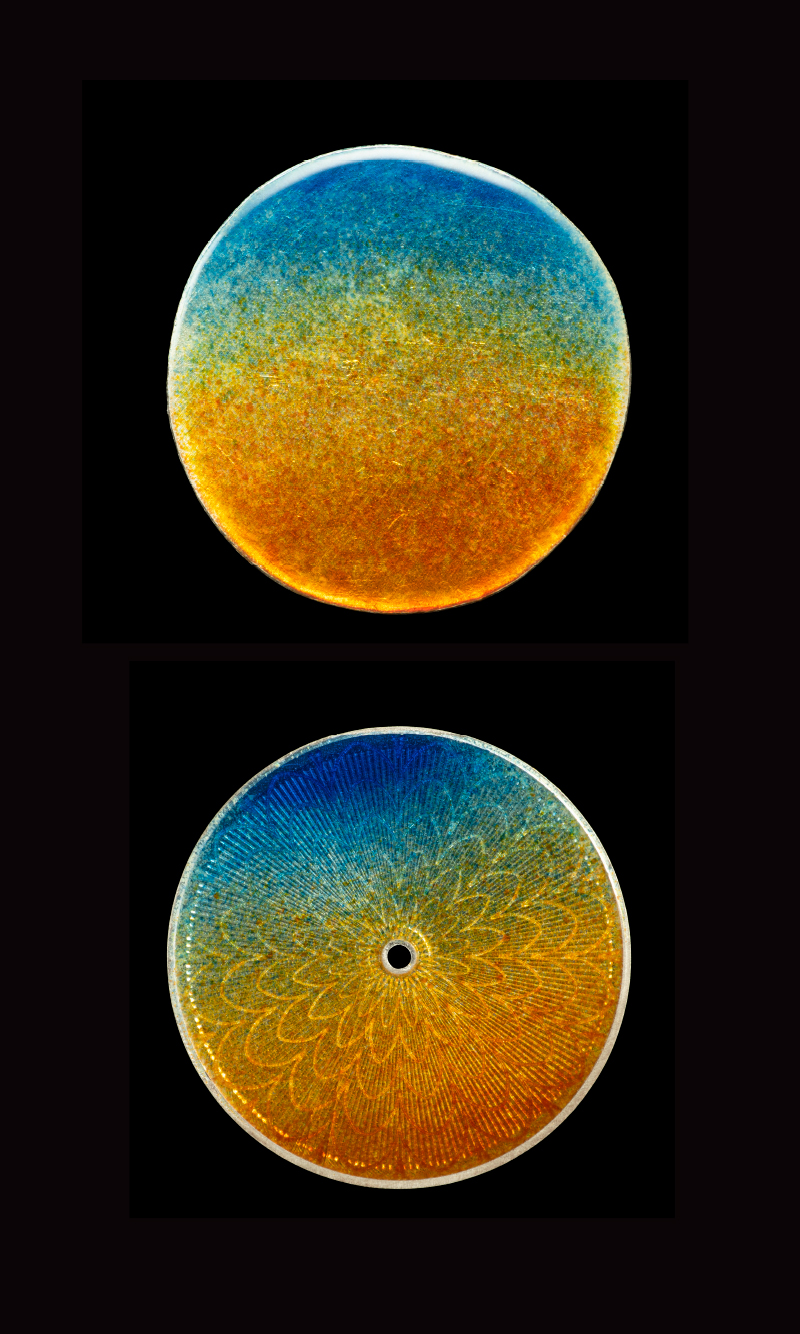 Photo comparison of enamel-based gradation