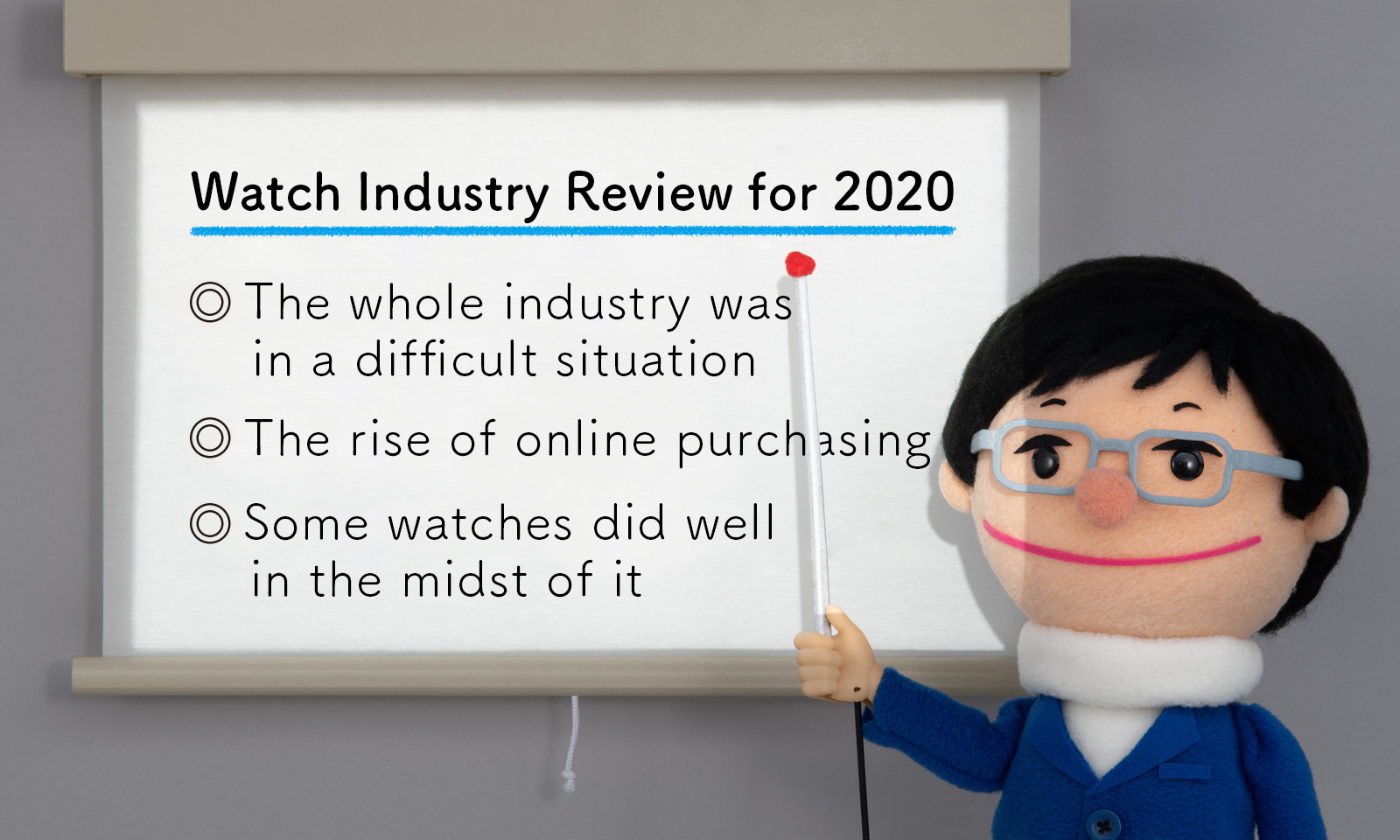 Watch Industry Review for 2020 / The whole industry was in a difficult situation / The rise of online purchasing / Some watches did well in the midst of it