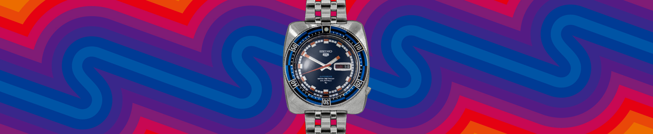 Vol.29 As the times change, designs change too. The past, present, and future of Seiko 5 Sports.