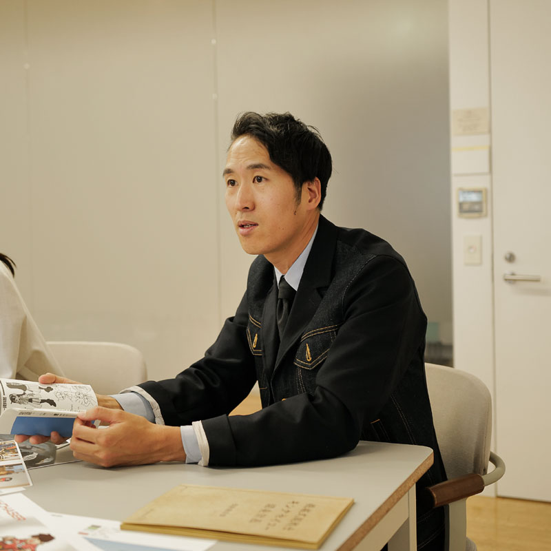 企画展「駆動せよ!超戦士キングセイコー」について語る松本