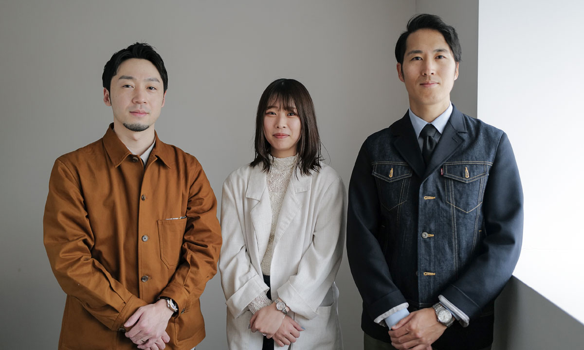 左から松榮、石井、松本。